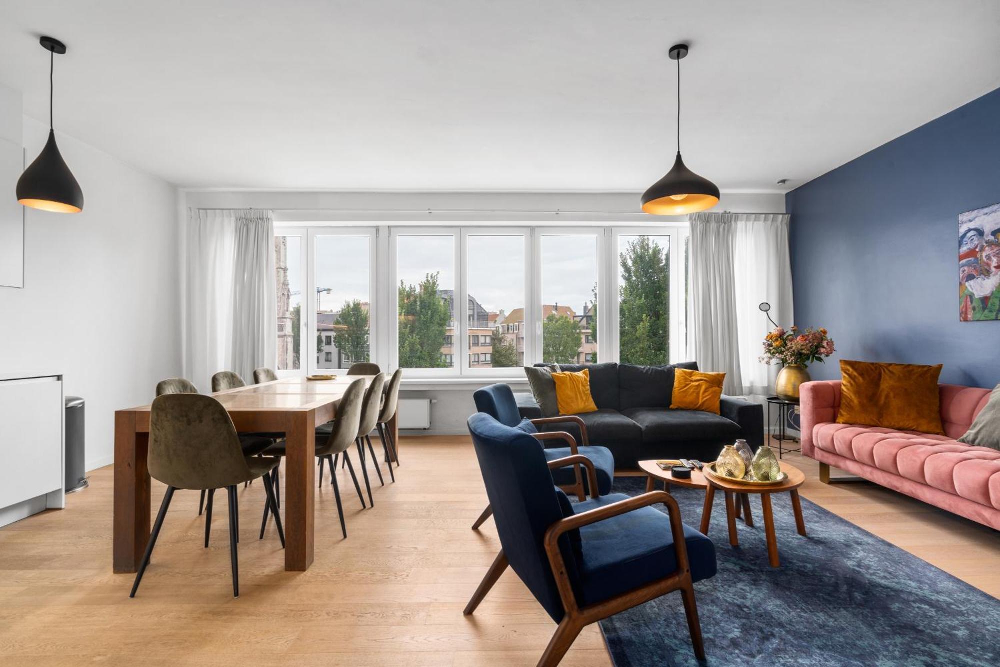 & Rustig Zee App Voor 7p Met Topuitzicht Apartment Ostend